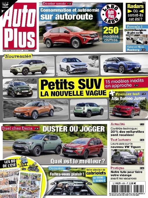 Editions Mondadori Axel Springer (EMAS)作のAuto Plus Franceの作品詳細 - 貸出可能